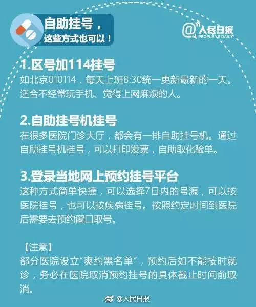 什么病挂什么科！请把这张表转给所有人